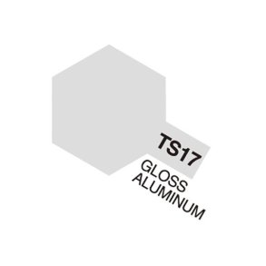 TS-17 Gloss Aluminum, spray 100 ml - Tamiya